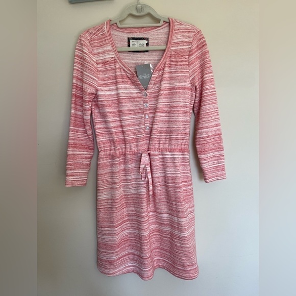 Anthropologie Dresses & Skirts - Anthropologie Saturday Sunday Red Long Sleeve Dress Size Small New